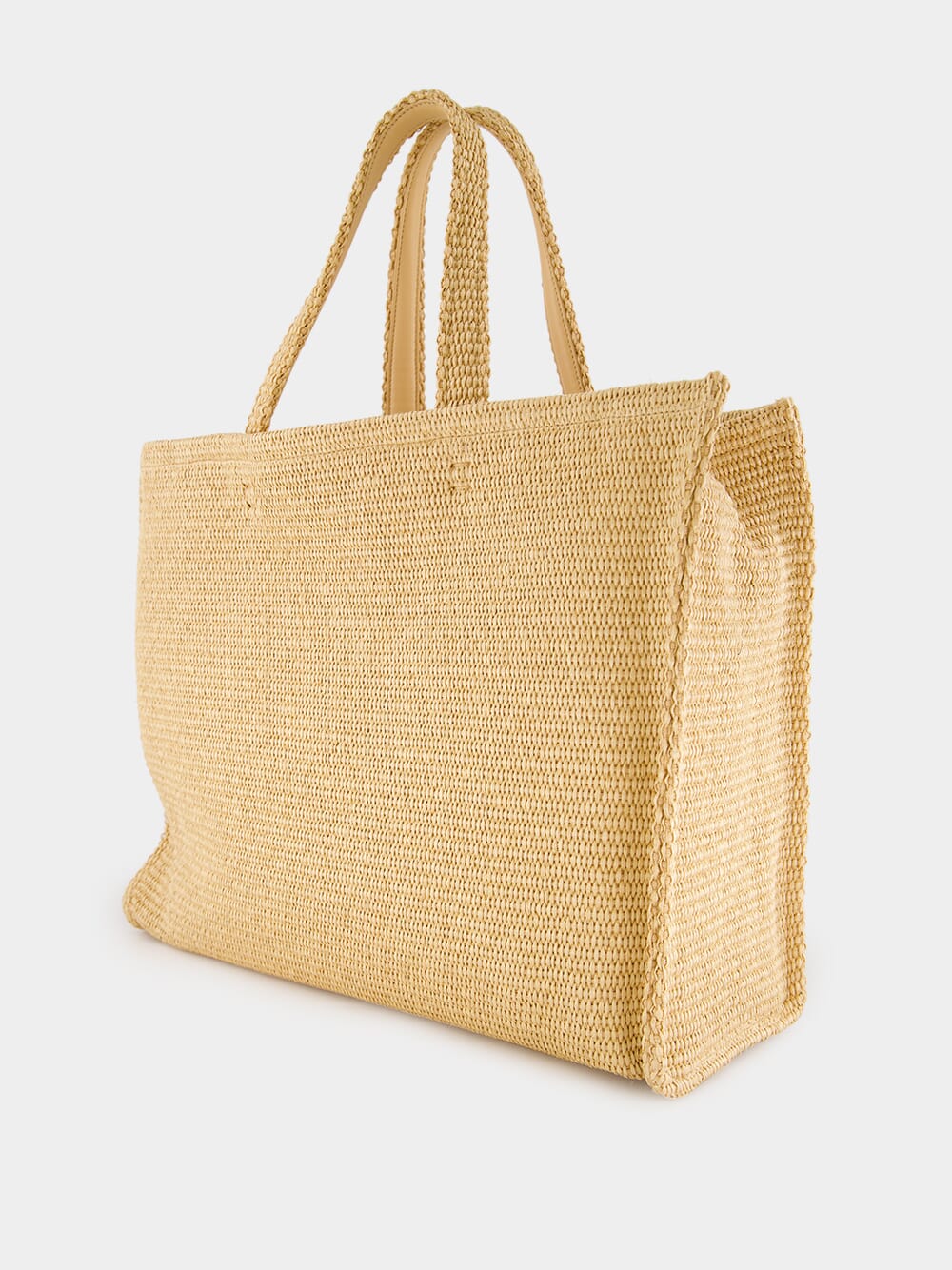 Medium G-Tote Bag in Raffia - Image 4