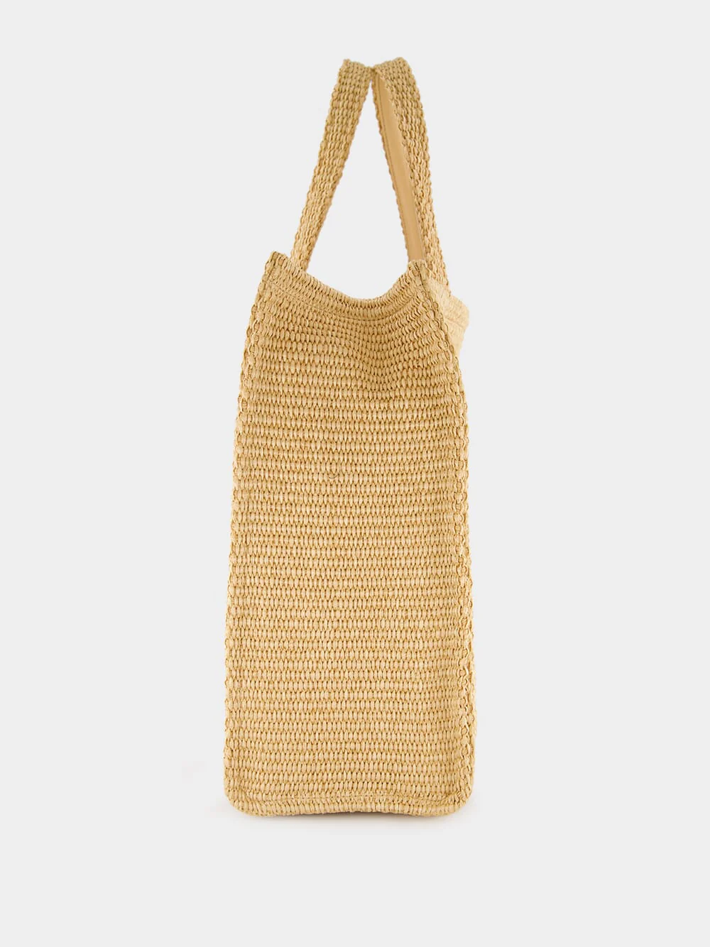Medium G-Tote Bag in Raffia - Image 5