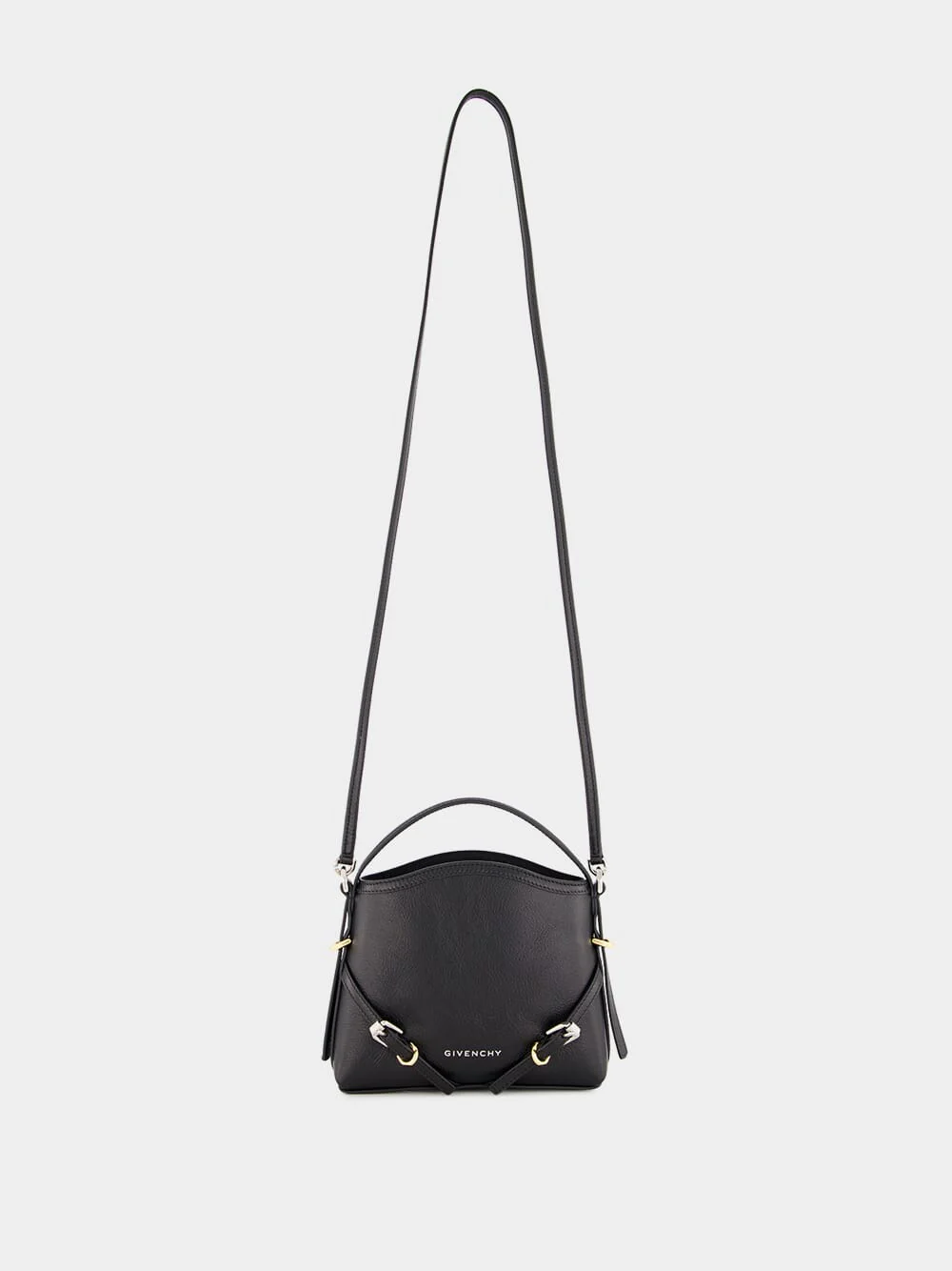 Black Nano Voyou Leather Bag - Image 3