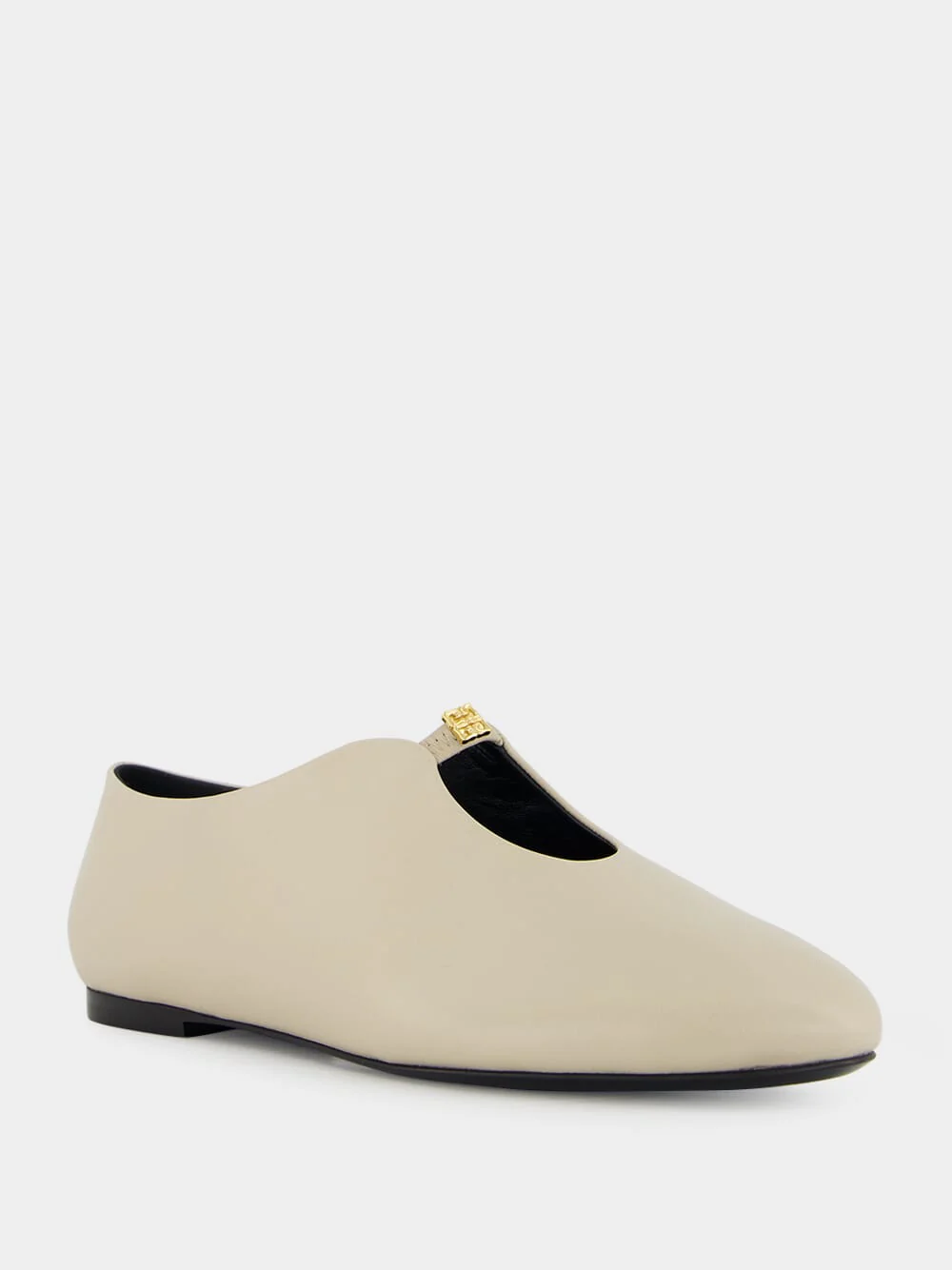 Beige 4G Liquid Ballerinas - Image 2