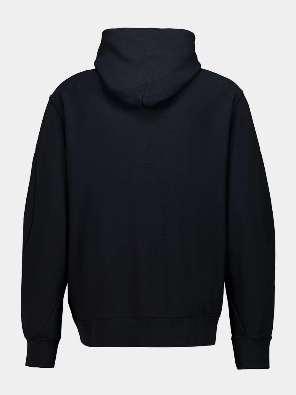 Black Cotton Hooded Sweatshirt - Image 4