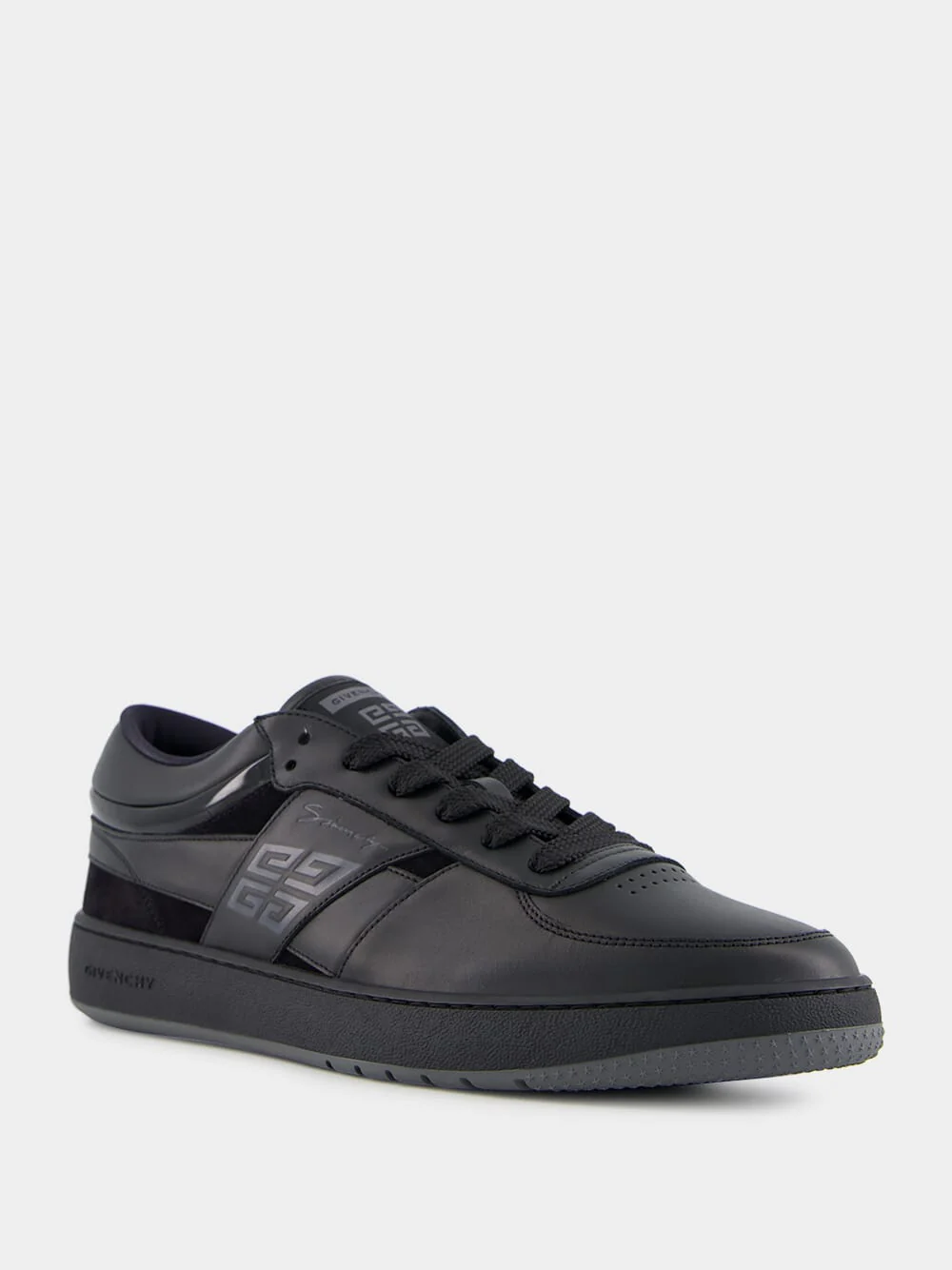 Black G Move Sneakers in Leather - Image 2