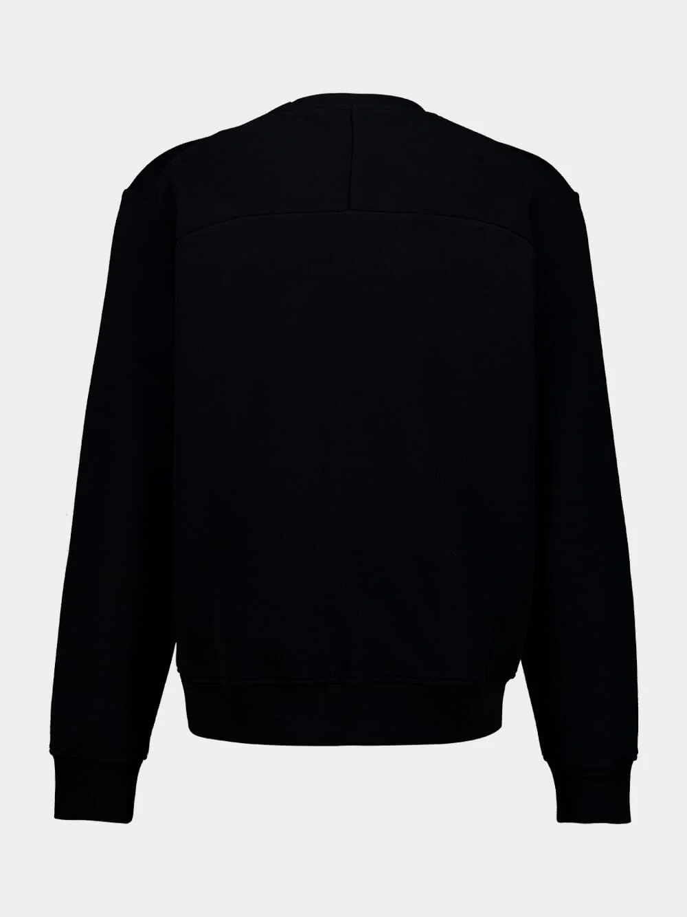 Black Logo Fleece Sweatshirt - Image 4