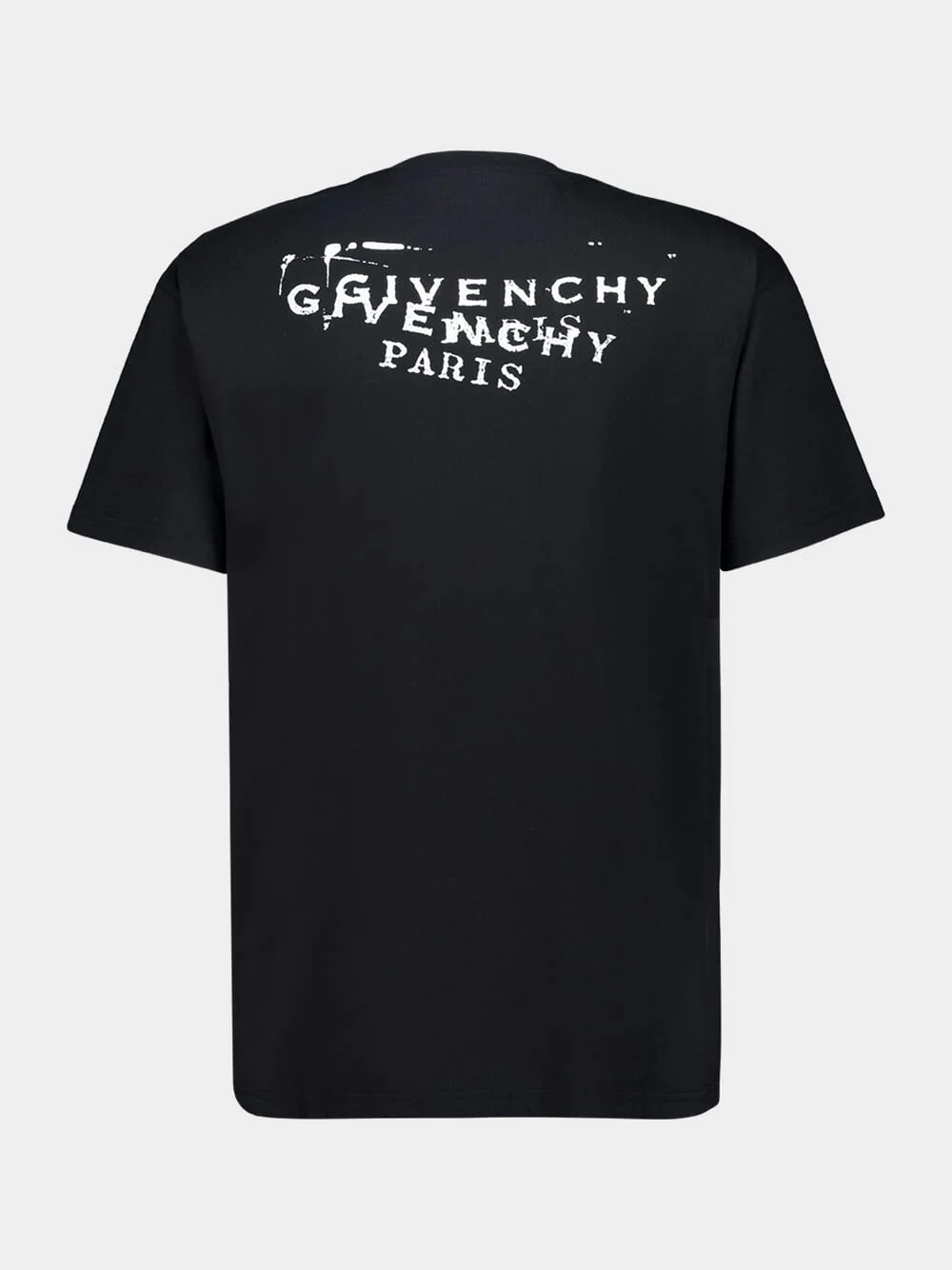 Black Logo Stamp T-Shirt - Image 2