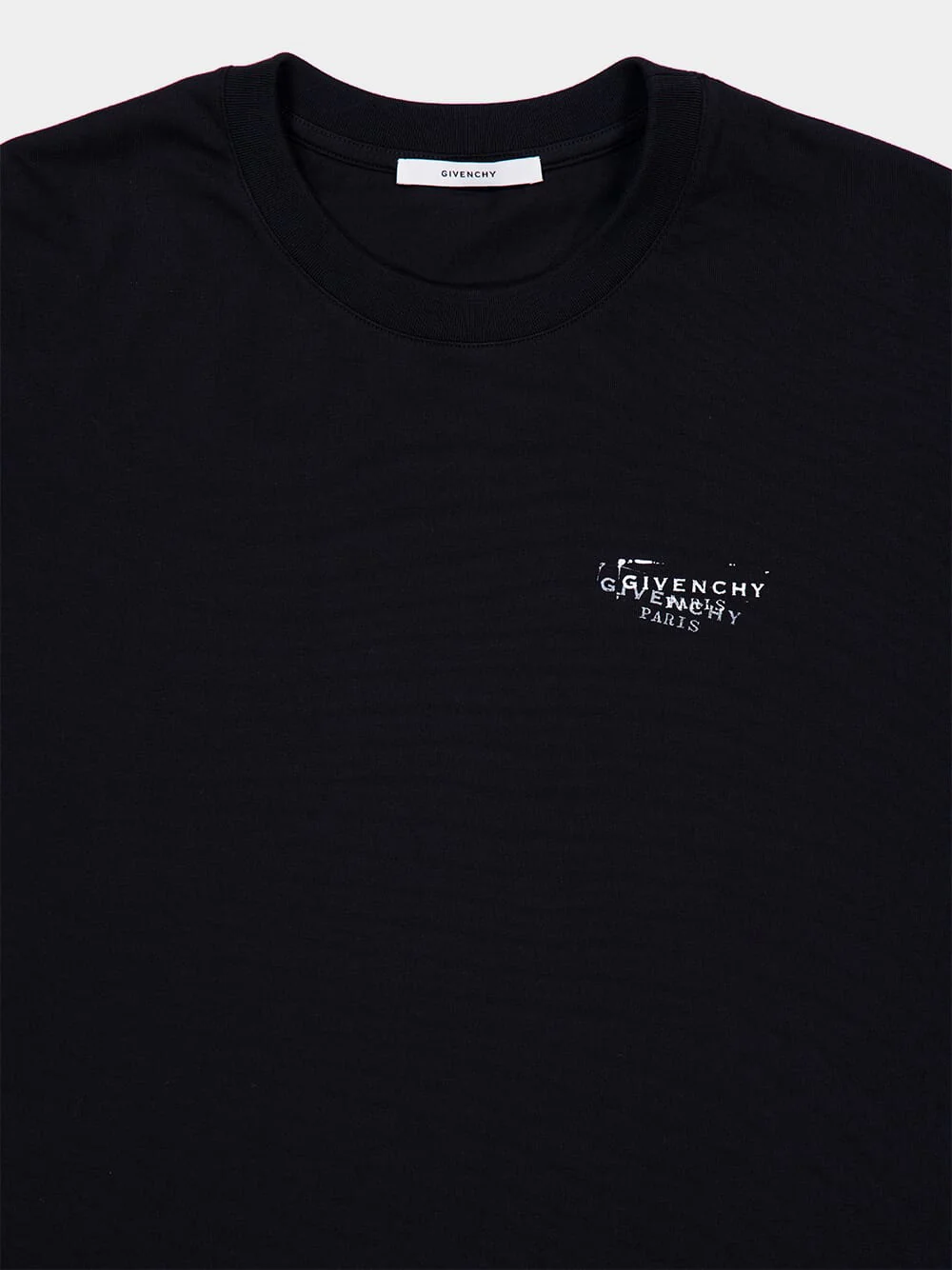 Black Logo Stamp T-Shirt - Image 3