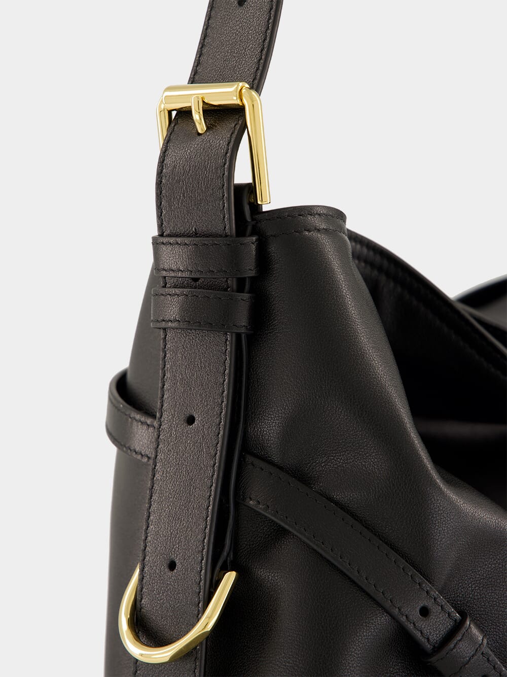 Black Medium Voyou Bag - Image 7