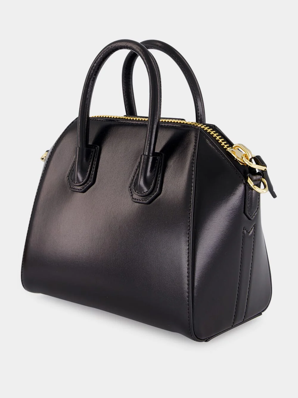 Black Mini Antigona Box Leather Bag - Image 6