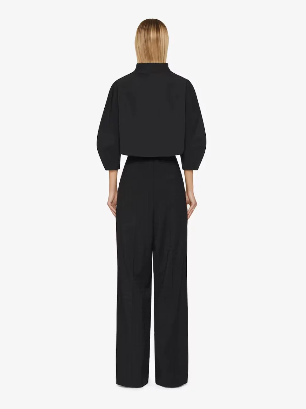 Black Monogram 72 Jacquard Pleated Pants - Image 3