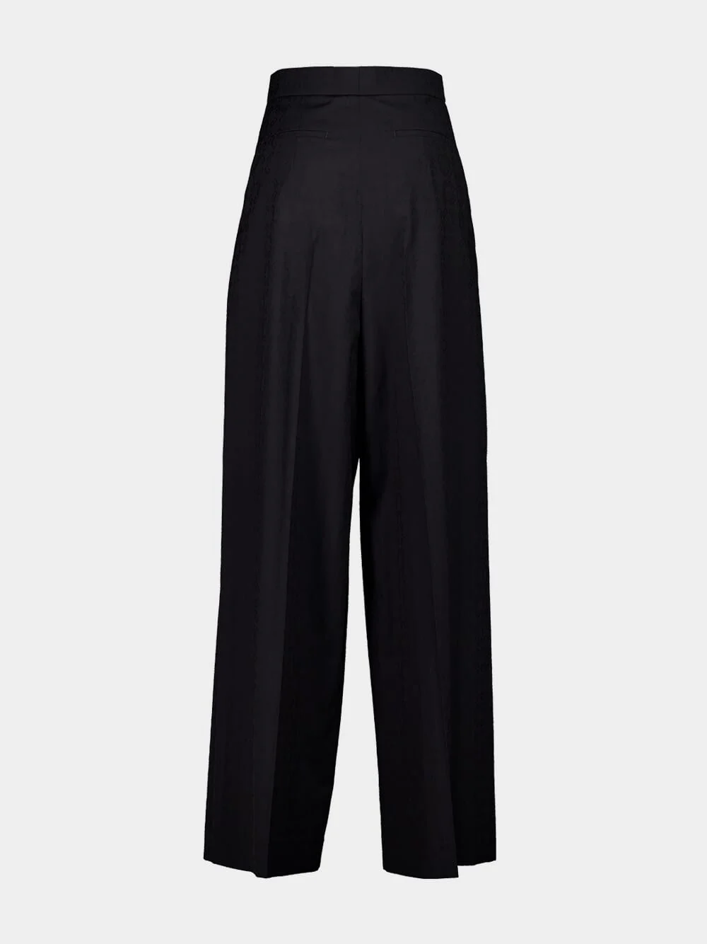 Black Monogram 72 Jacquard Pleated Pants - Image 4