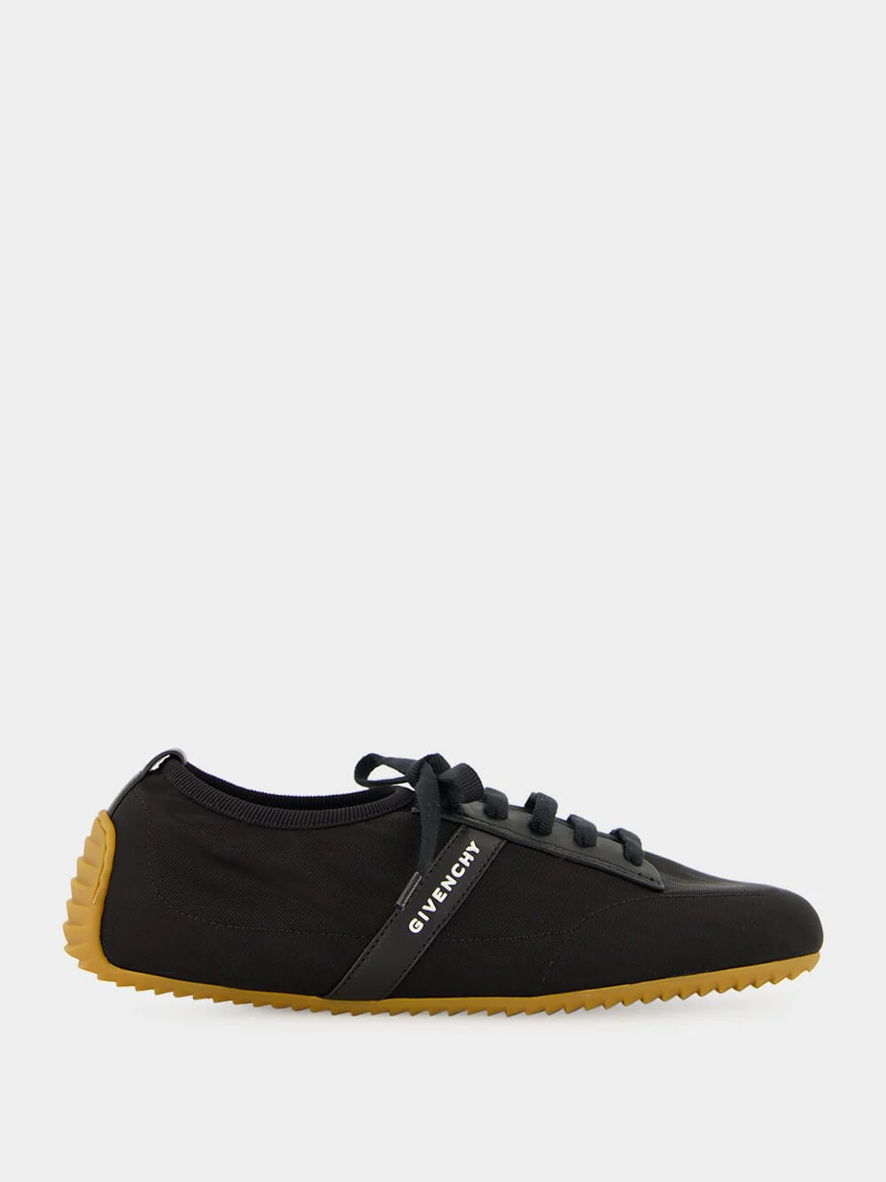 Black Slim Low-Top Sneakers