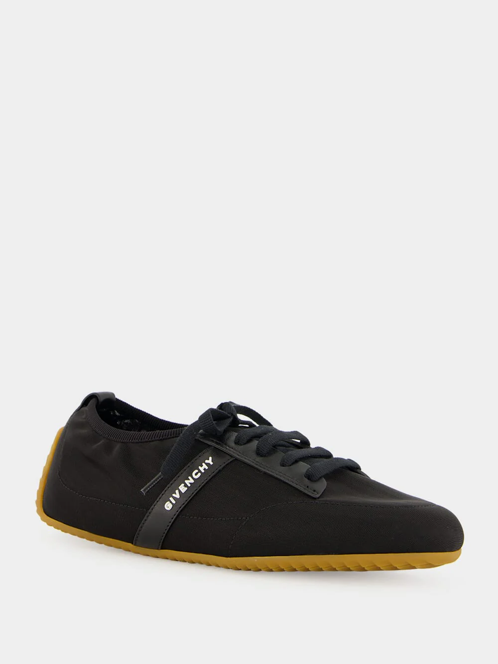 Black Slim Low-Top Sneakers - Image 2