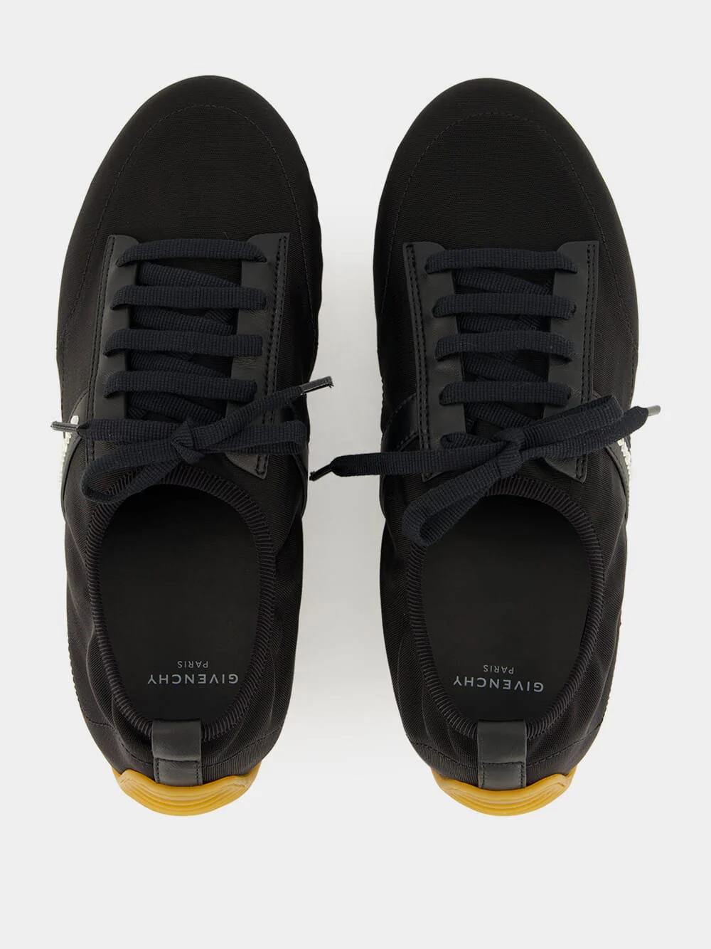 Black Slim Low-Top Sneakers - Image 4