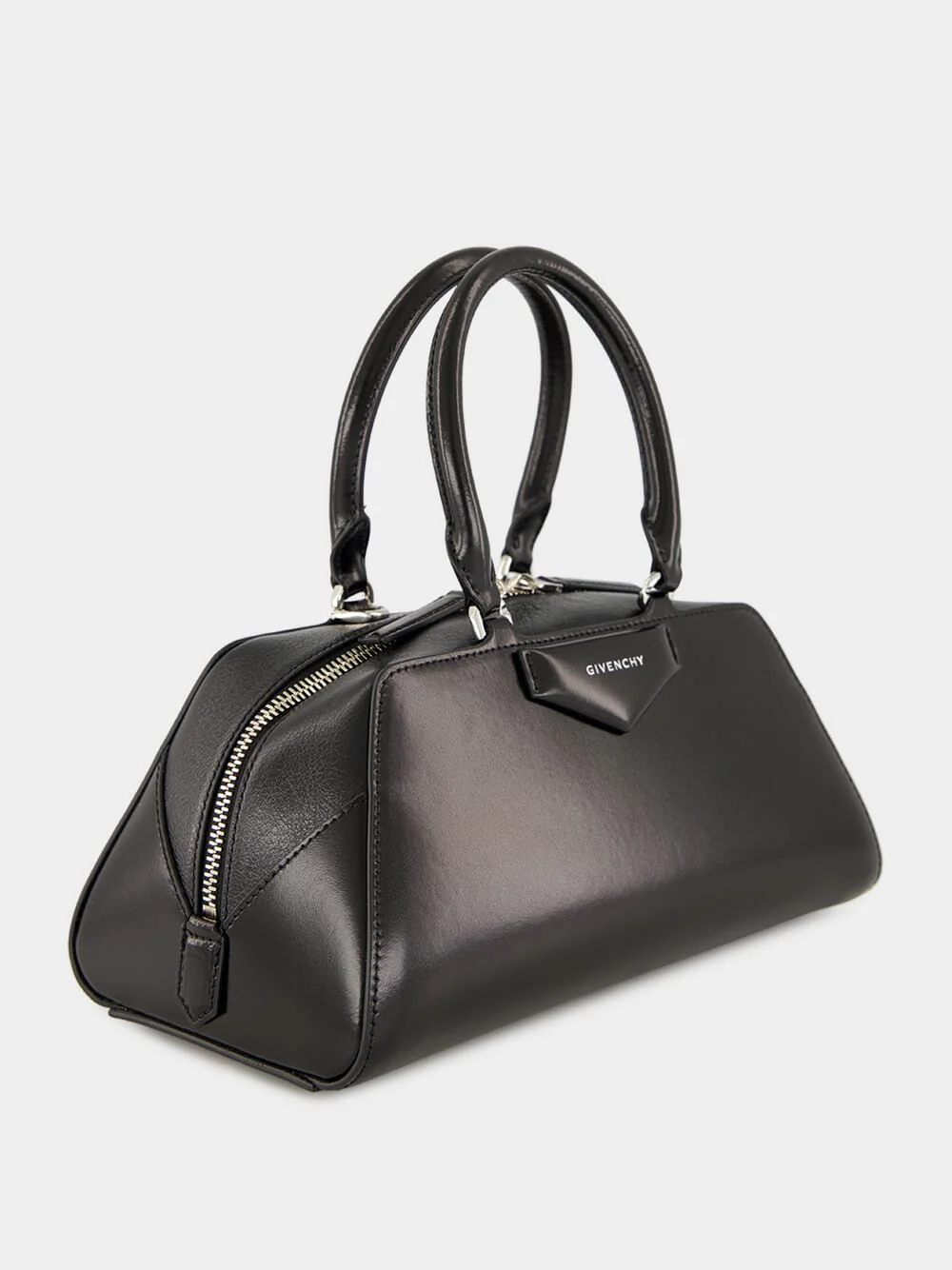 Black Small Antigona East-West Bag - Image 3