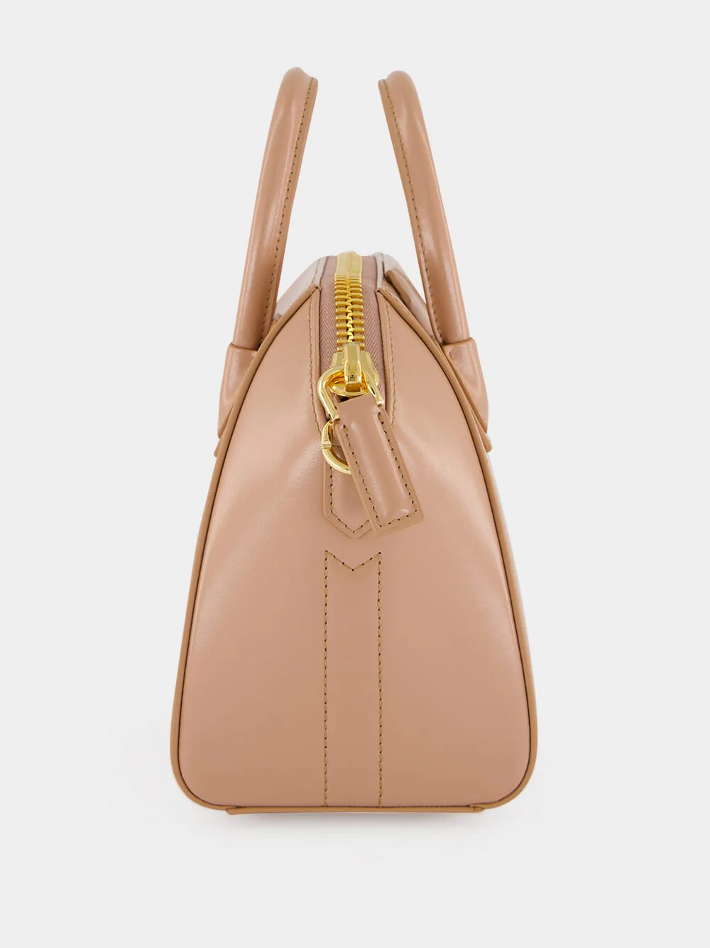 Blush Pink Mini Antigona Box Leather Bag - Image 4