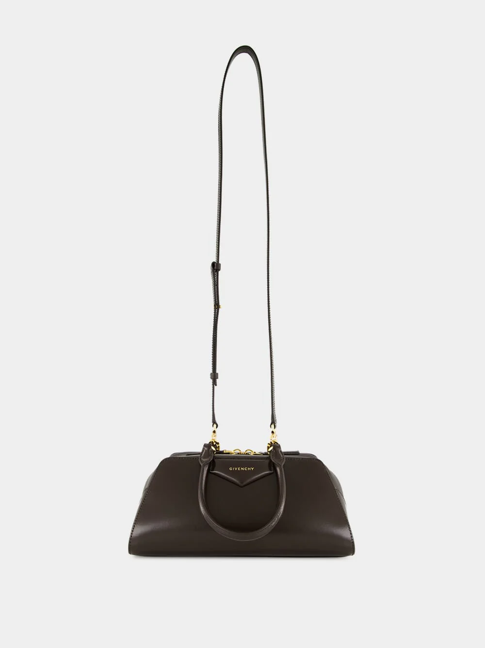 Chocolate Small Antigona East-West Bag - Image 2