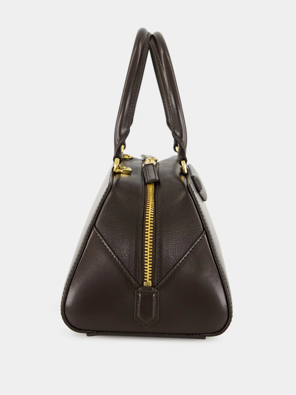 Chocolate Small Antigona East-West Bag - Image 4