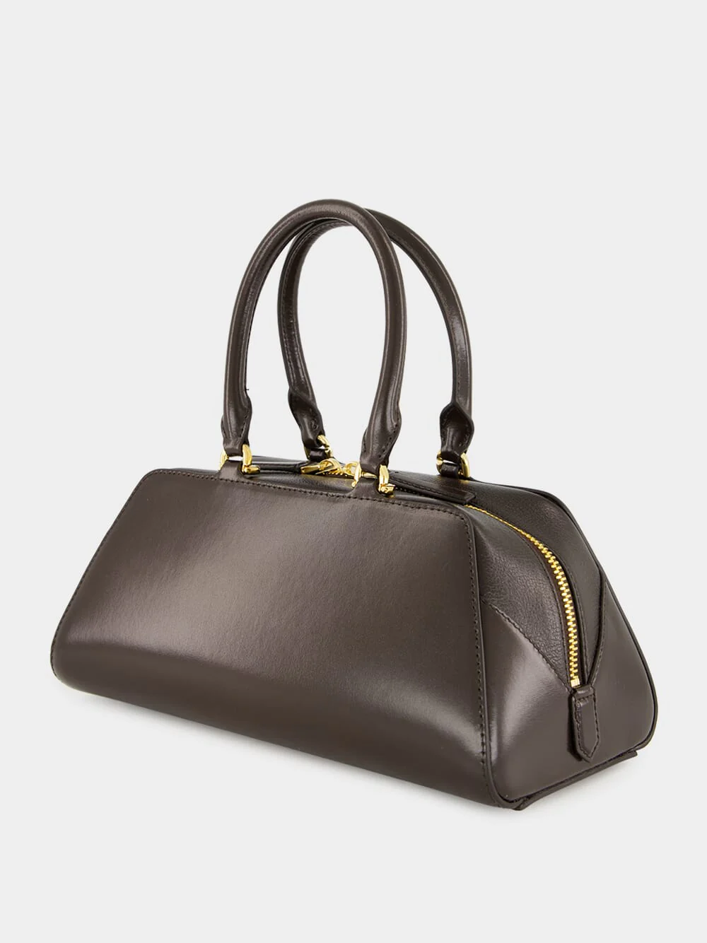 Chocolate Small Antigona East-West Bag - Image 5