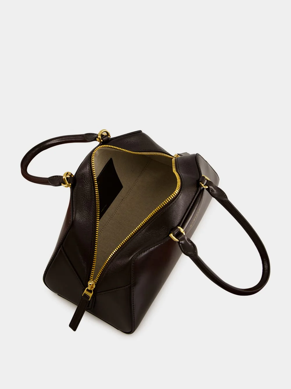 Chocolate Small Antigona East-West Bag - Image 6