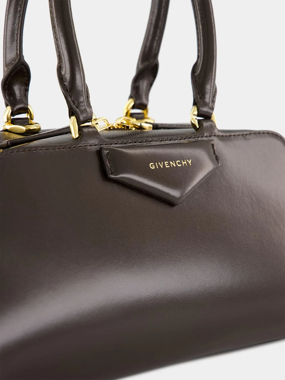 Chocolate Small Antigona East-West Bag - Image 7