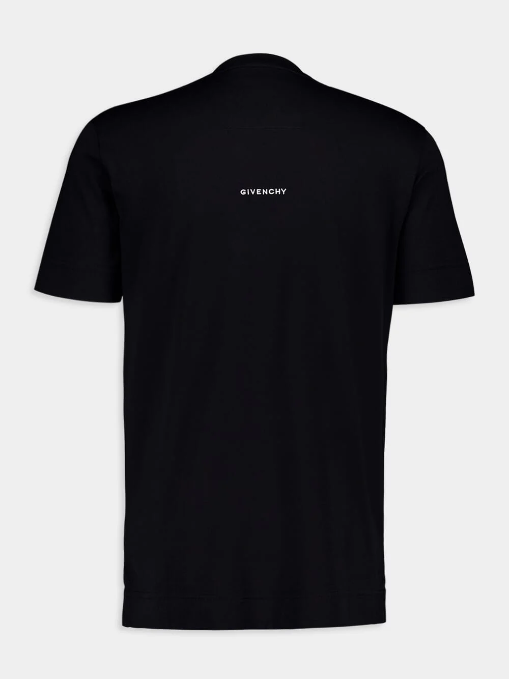 4G Logo Embroidered Black T-Shirt - Image 2