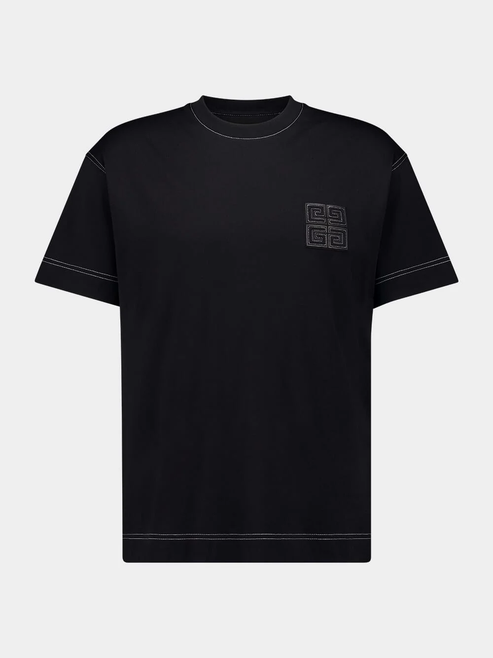 Black 4G Cotton T-Shirt - Image 2