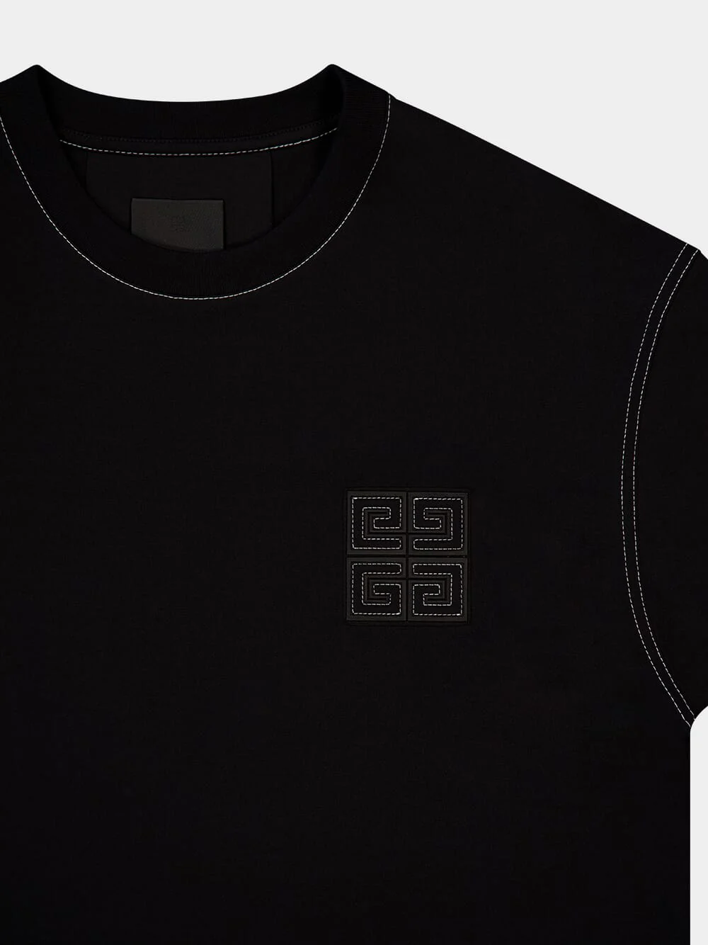 Black 4G Cotton T-Shirt - Image 5