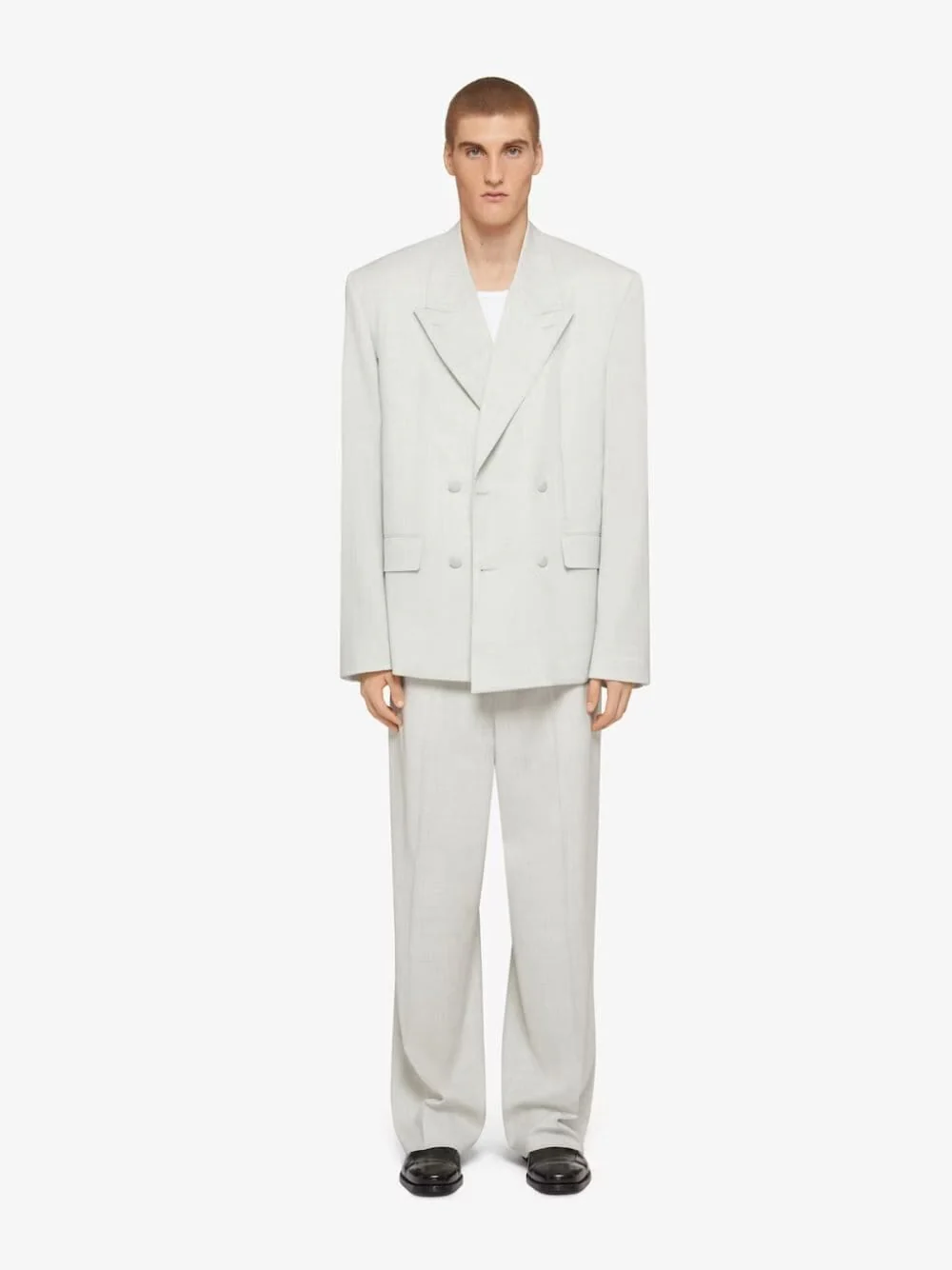 Boxy Fit Wool Jacket