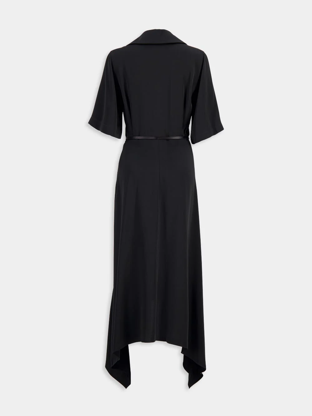 Crepe and Satin Voyou Dress - Image 3