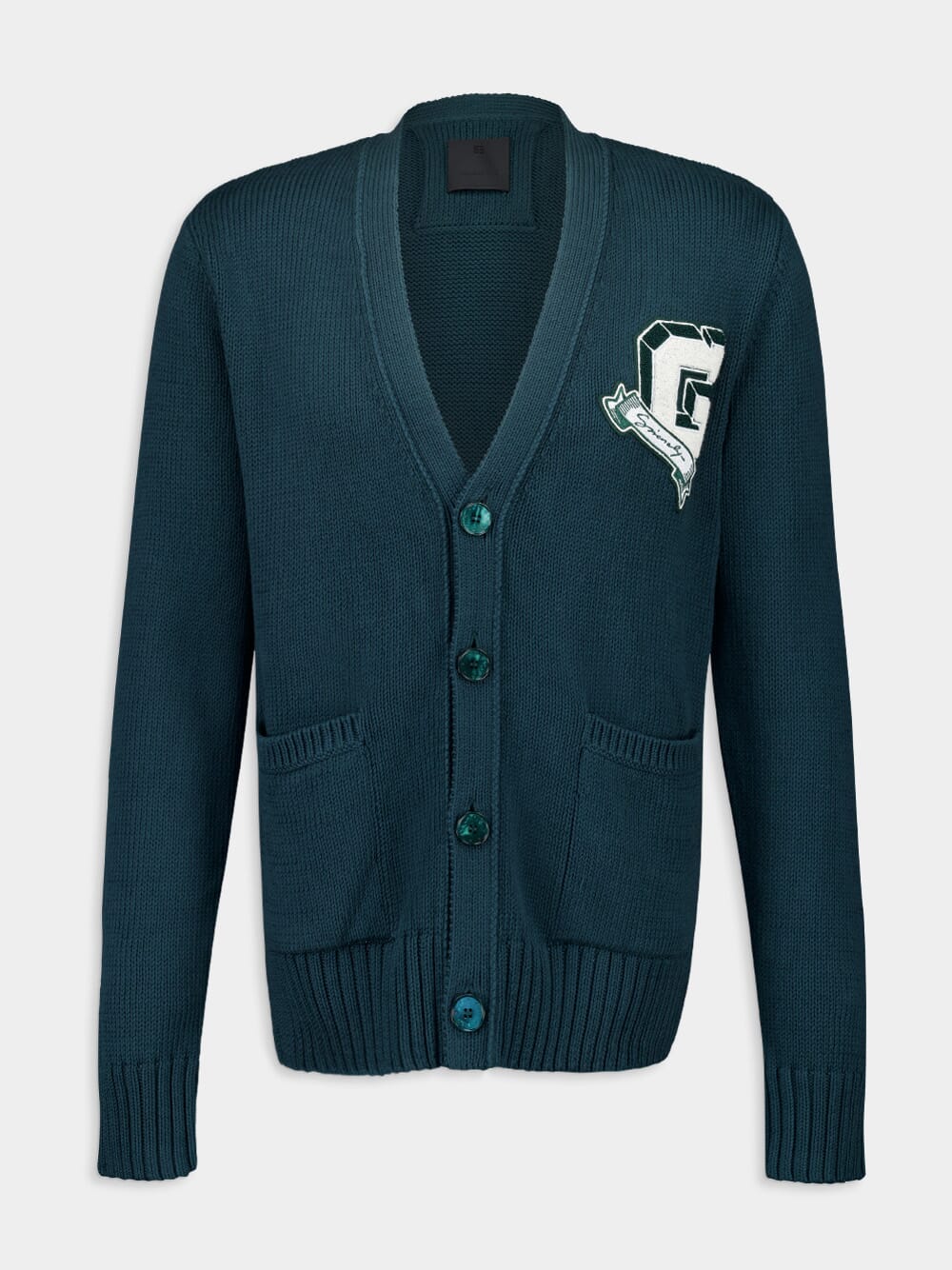 Fir Green College Cardigan - Image 2