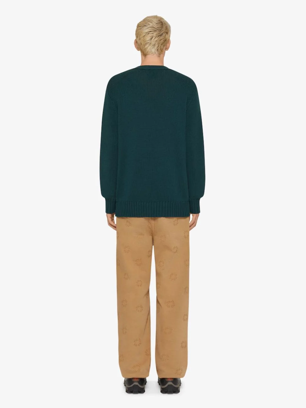 Fir Green College Cardigan - Image 3