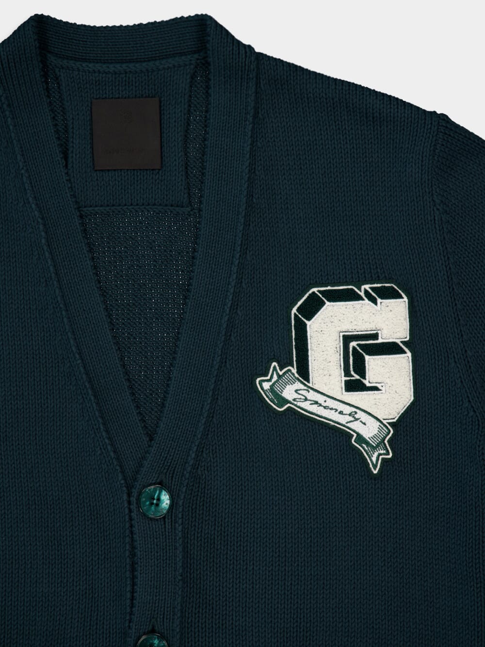 Fir Green College Cardigan - Image 5