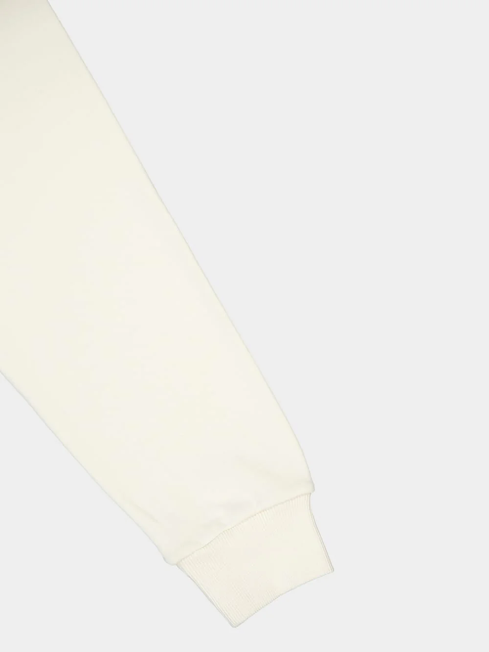 Ivory Buttoned Sweatshirt - Image 4