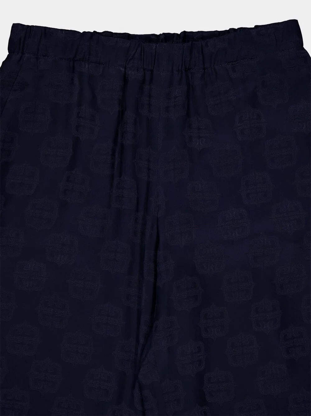 Navy 4G Liquid Jacquard Pants - Image 5