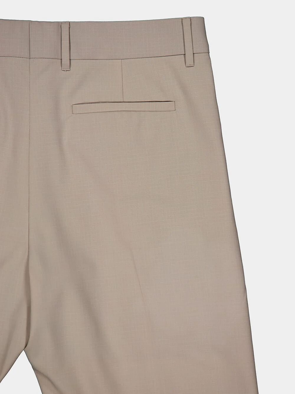 Stone Grey Regular Fit Trousers - Image 4