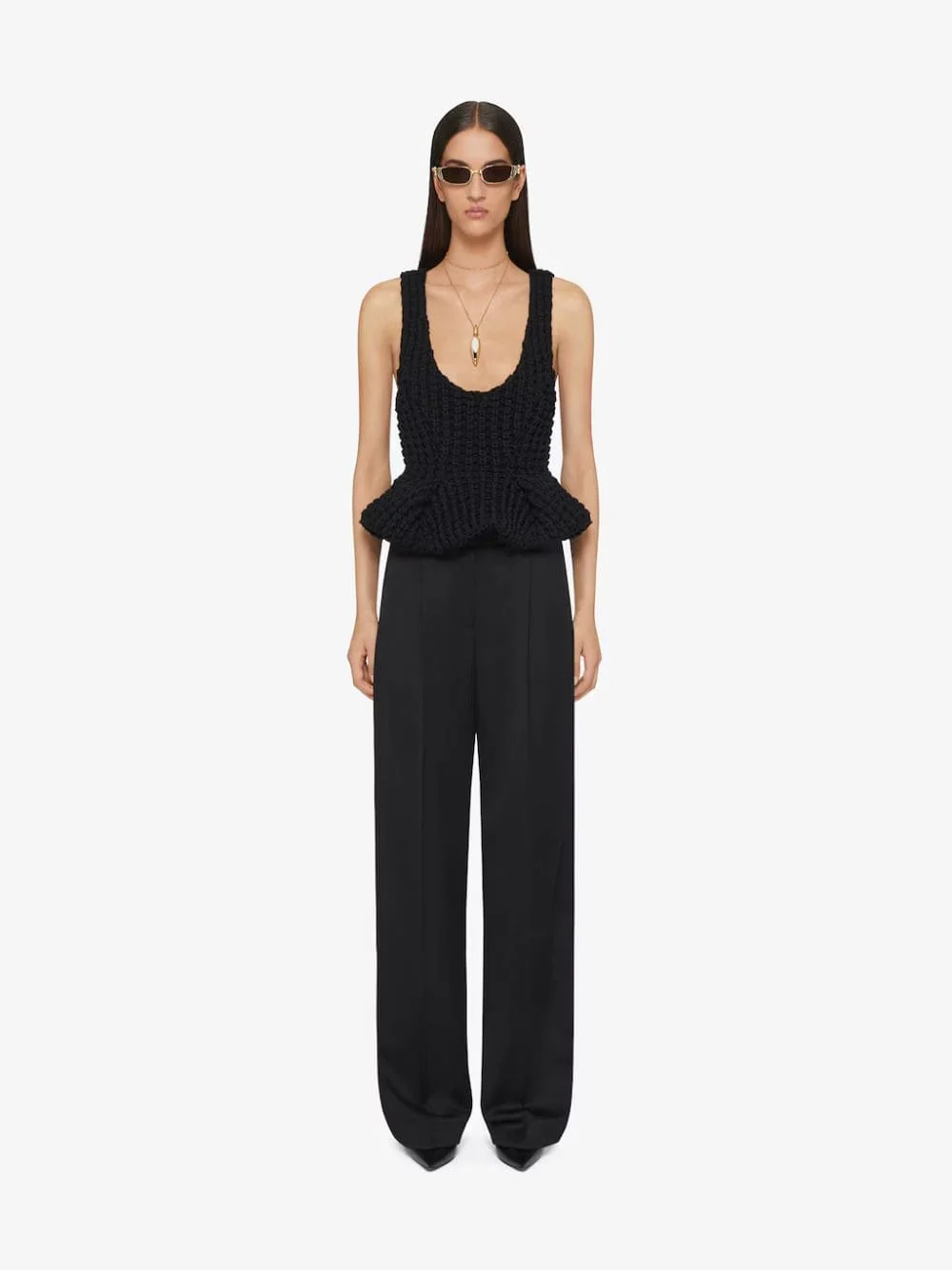 Tailored Wool Trousers - Image 2