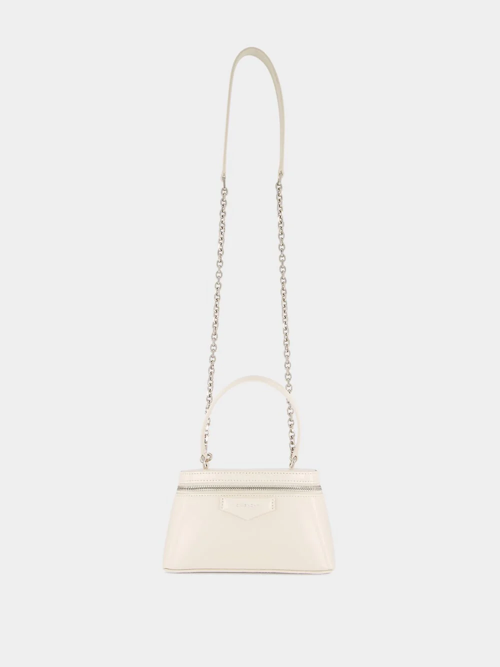 Cream Antigona Leather Vanity Mini Bag - Image 3