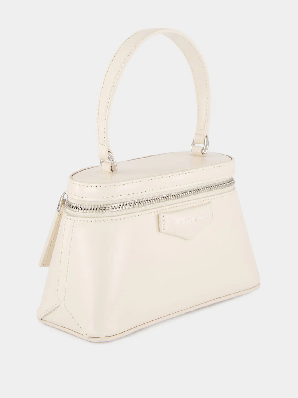 Cream Antigona Leather Vanity Mini Bag - Image 4