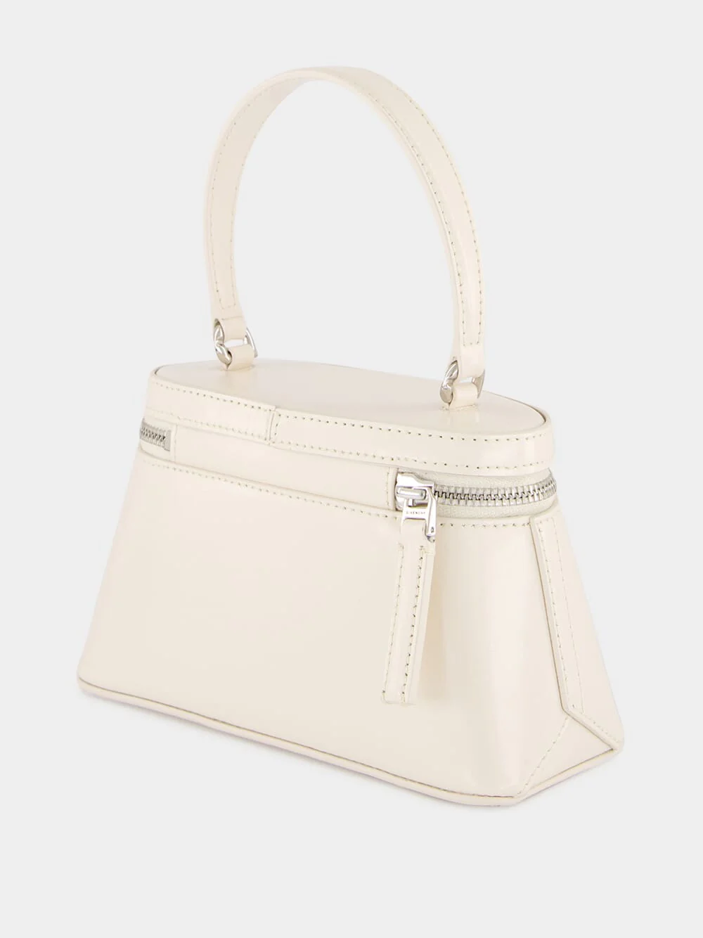 Cream Antigona Leather Vanity Mini Bag - Image 6