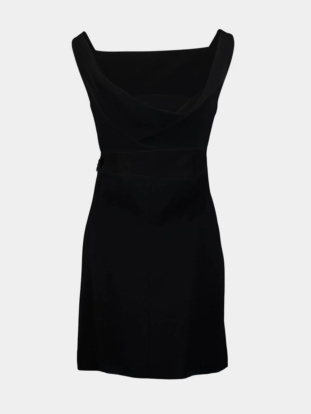 Satin Back Crepe Dress - Image 3