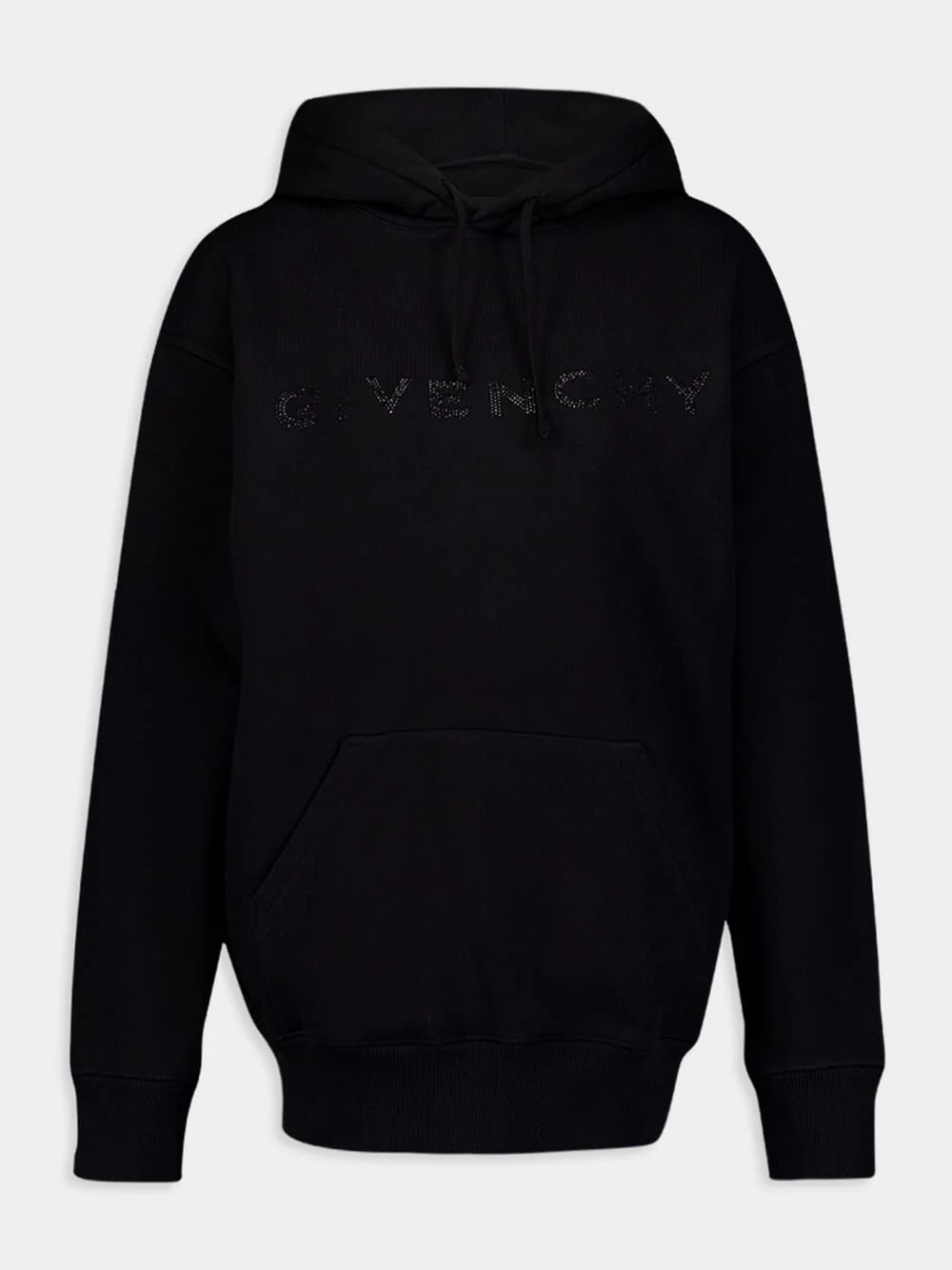 Fleece Hoodie With GIVENCHY Rhinestones - Image 2