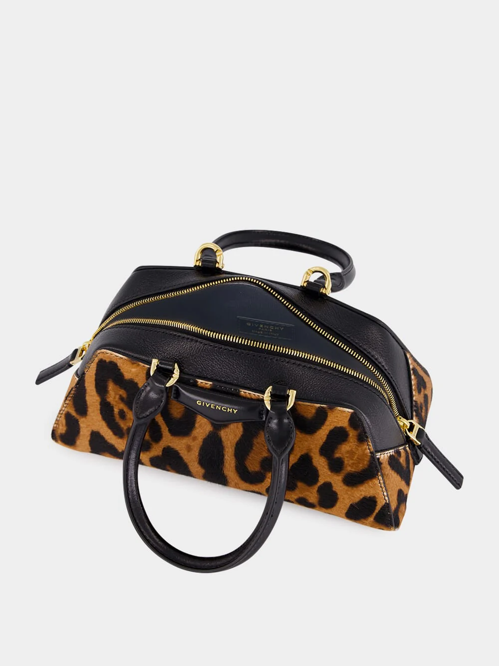 Leopard Print Mini Antigona Bag - Image 7