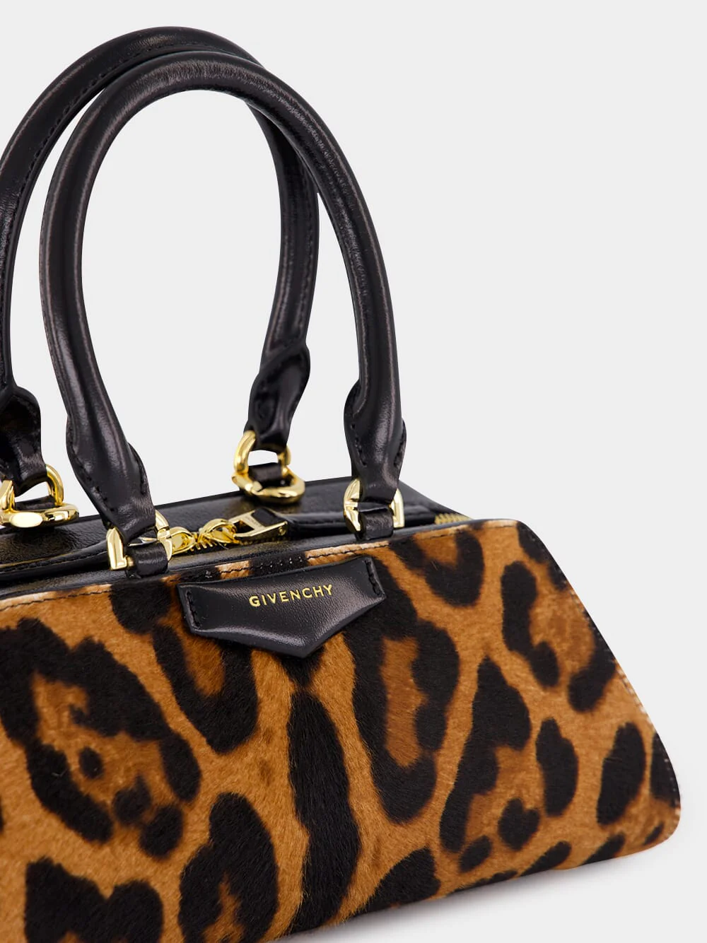 Leopard Print Mini Antigona Bag - Image 8