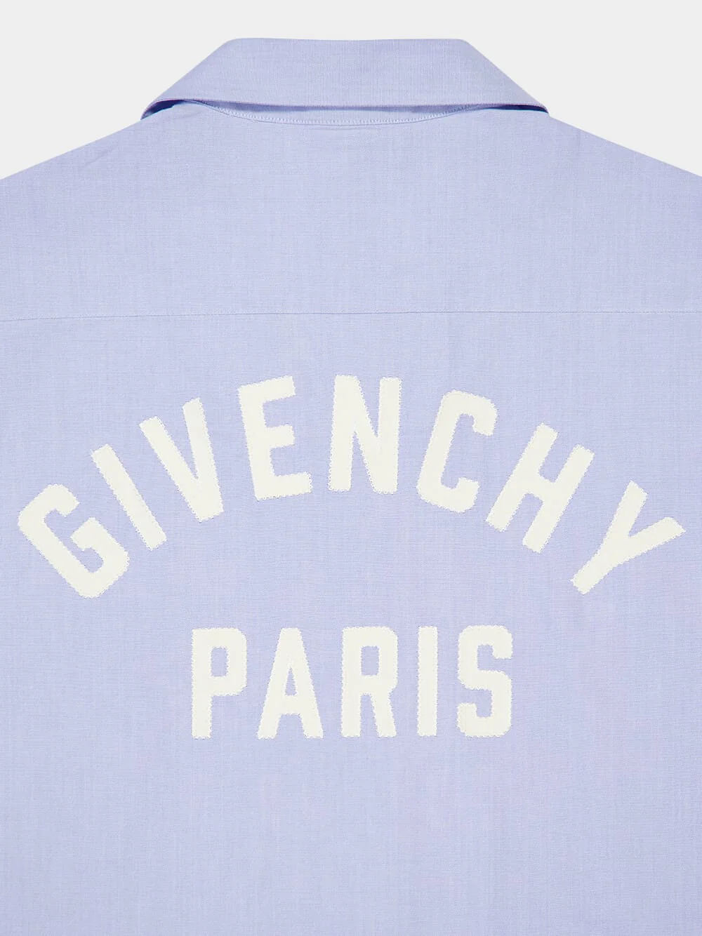 Light Blue Cotton Paris Shirt - Image 4