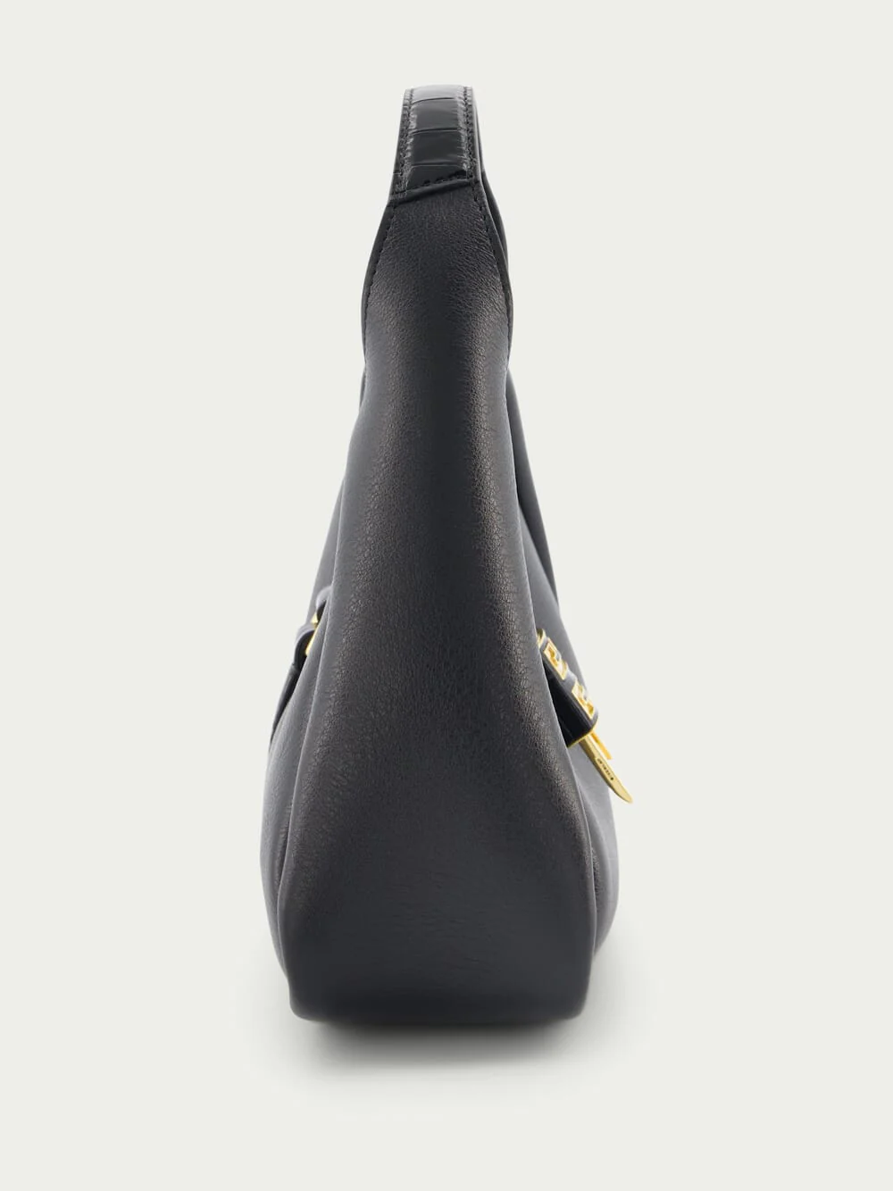 Mini G-Hobo Bag In Grained Leather - Image 3