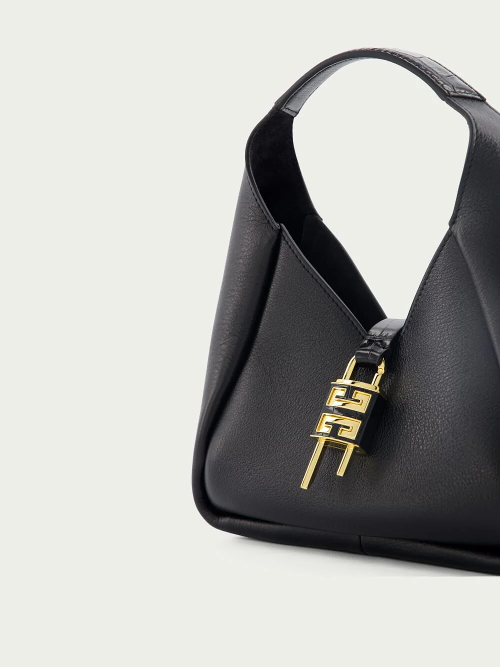 Mini G-Hobo Bag In Grained Leather - Image 6