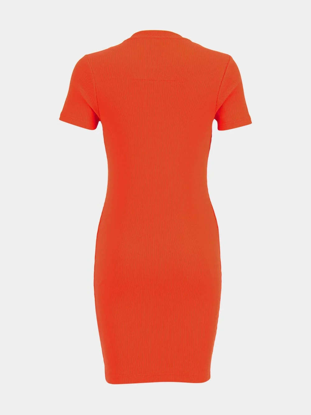 Orange 4G Plaque Short-Sleeved Mini Dress - Image 6