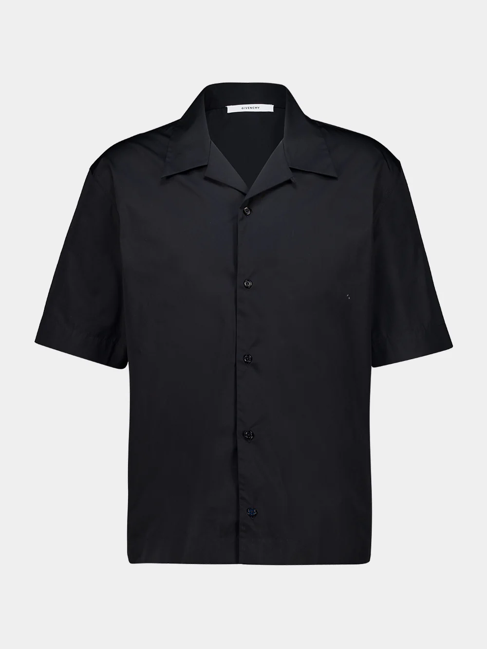 Poplin Shirt with Photographic Negative Print - Image 2