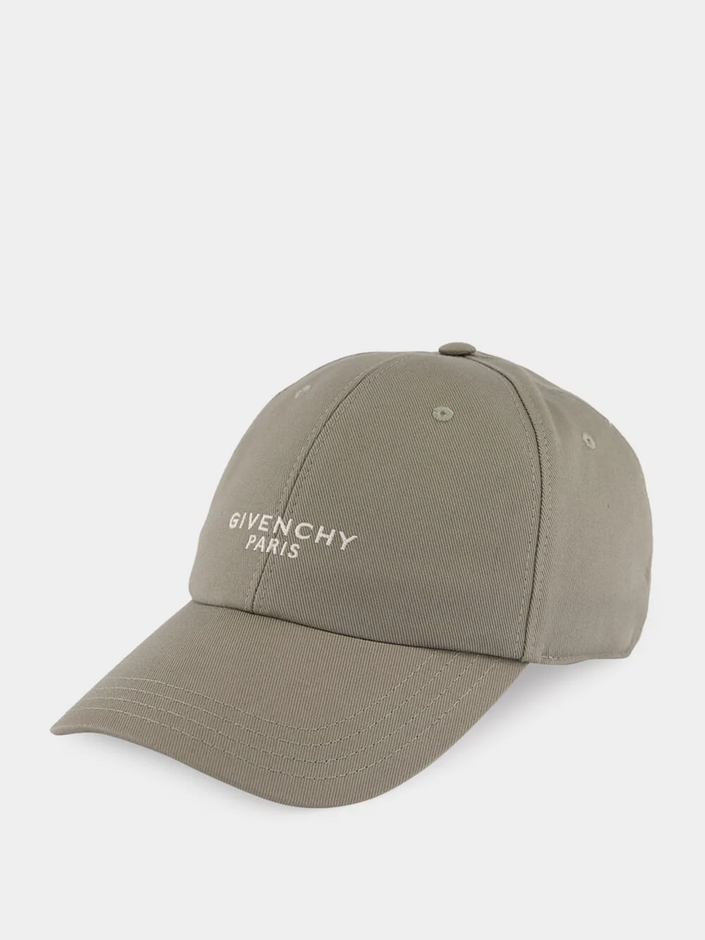 Salvia Green Paris Embroidered Cap