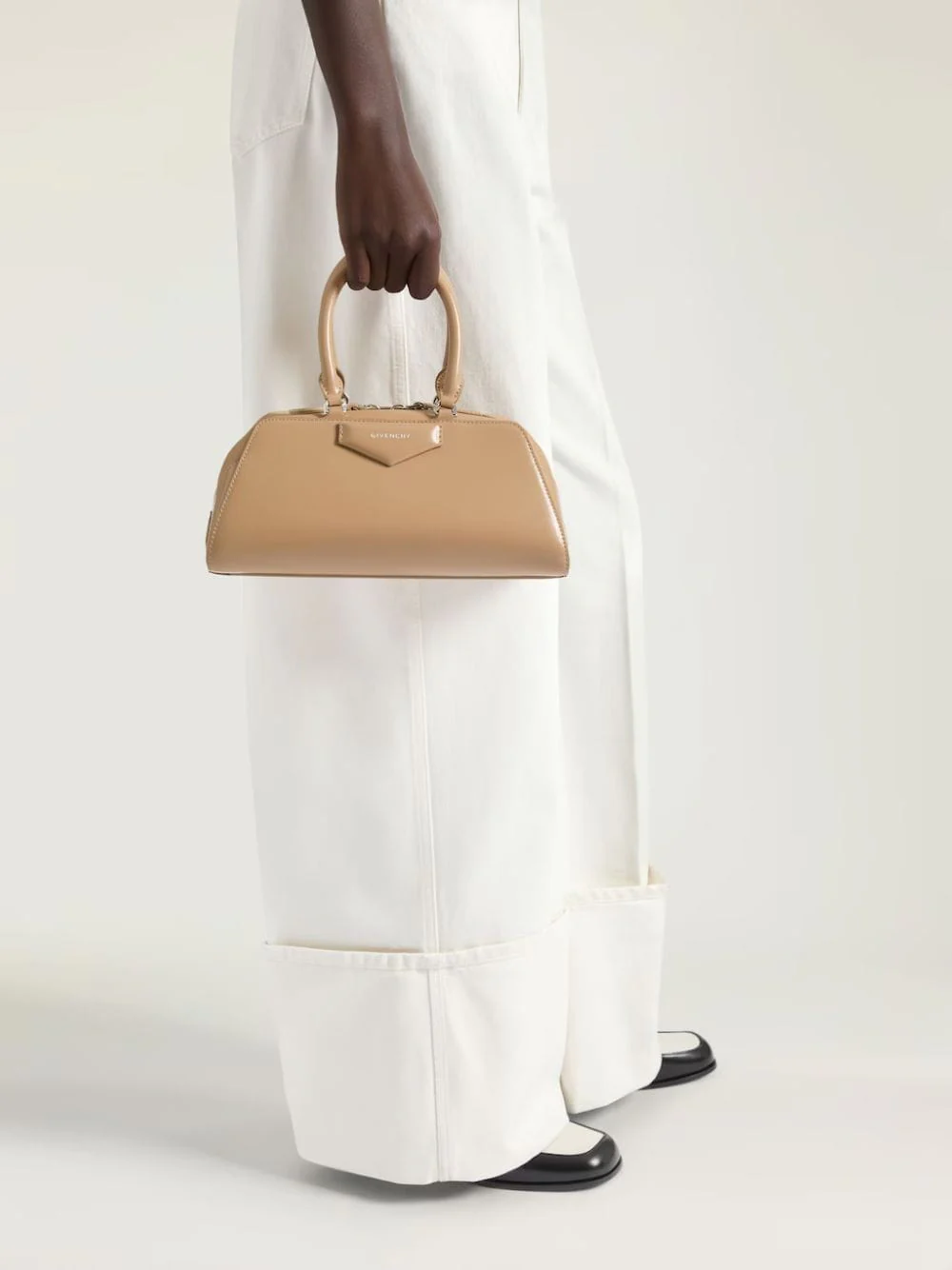 Sand Small Antigona East-West Box Bag - Image 2