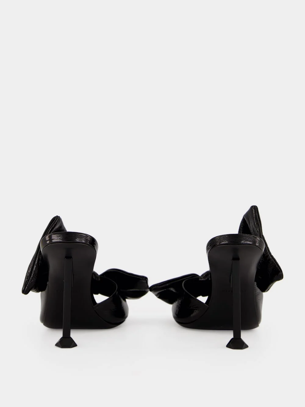Boudoir Black Naplak High-Heel Sandals - Image 5